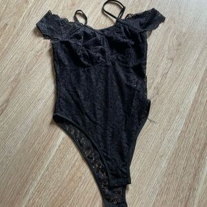 Lace Body Suit Top